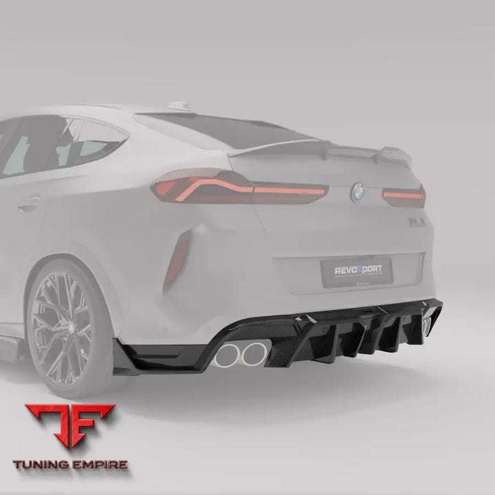 BMW X6M F96 LCI CARBON FIBER REAR DIFFUSER