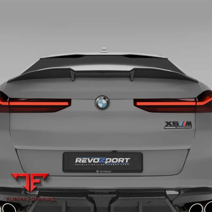BMW X6M F96 LCI CARBON FIBER REAR SPOILER