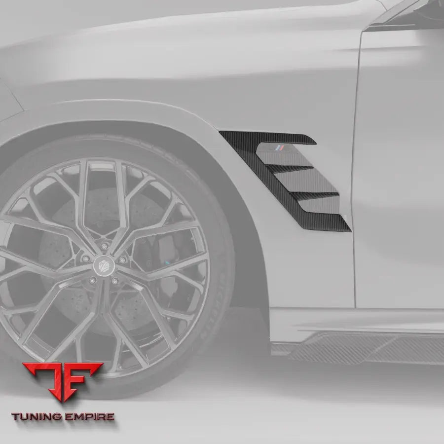 BMW X6M F96 LCI CARBON FIBER SIDE VENTS