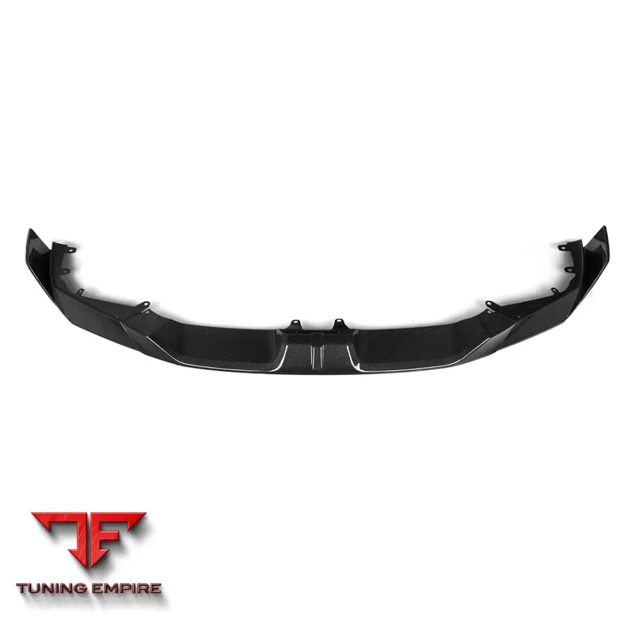 BMW X6M F96 LCI FRONT LIP IN PREPREG CARBON FIBRE - Carbon Fibre Parts
