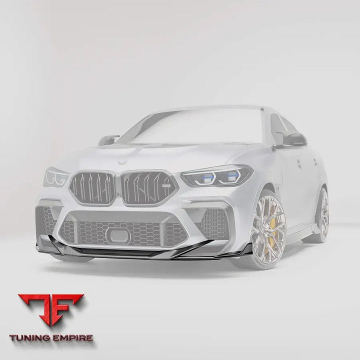 BMW X6M F96 PRE-LCI CARBON FIBER FRONT LIP