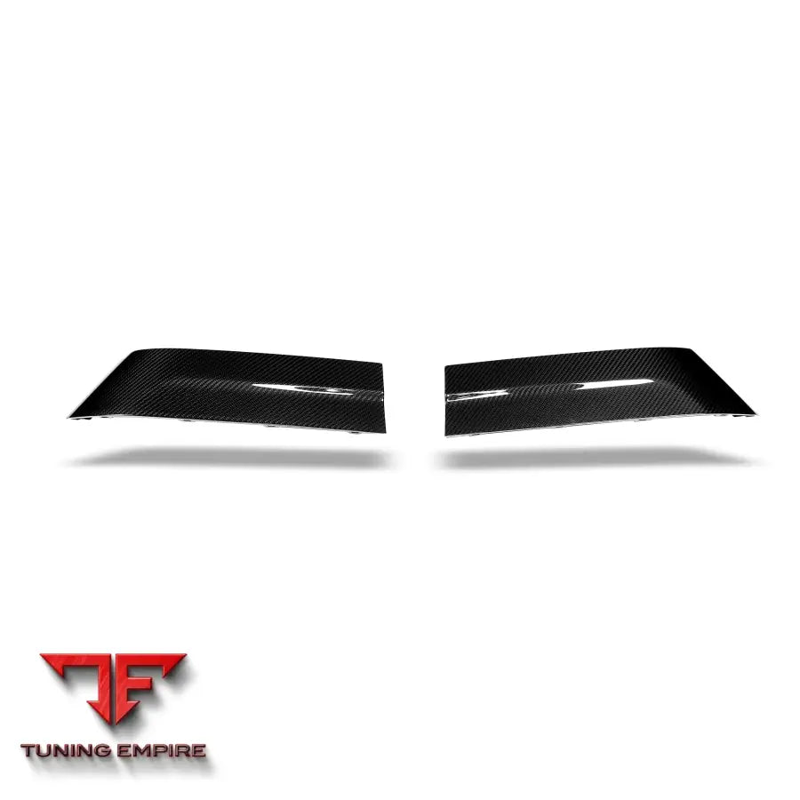 BMW X6M F96 PRE-LCI CARBON FIBER REAR BUMPER SPLITTER