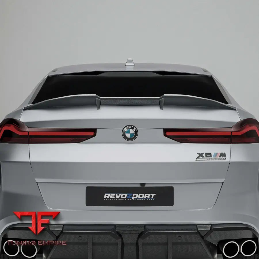 BMW X6M F96 PRE-LCI CARBON FIBER REAR SPOILER