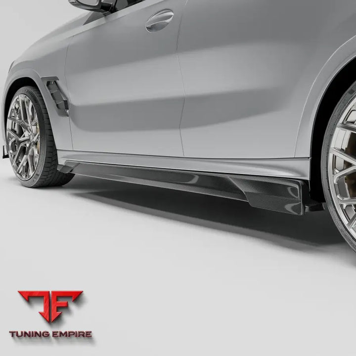 BMW X6M F96 PRE-LCI CARBON FIBER SIDE SKIRTS