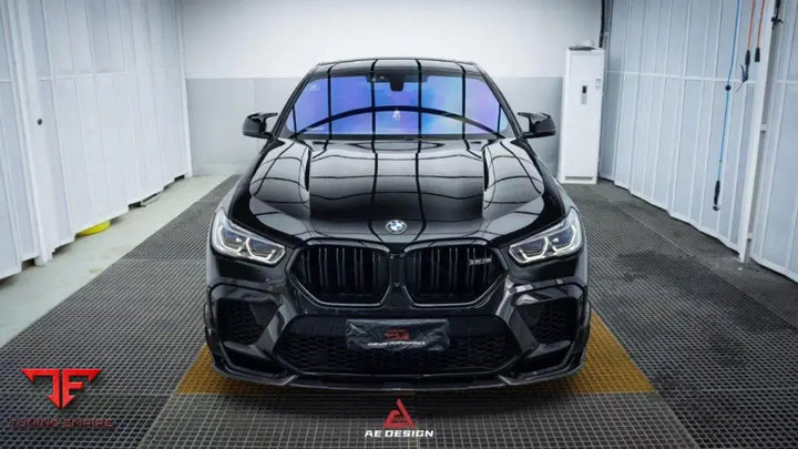 BMW X6M X6MC F96 PRE-LCI 2020-2023 AE DESIGN FRONT CANARDS - Body Trim