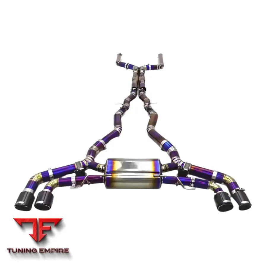 BMW X7 4.4TT CATBACK TITANIUM VALVE EXHAUST SYSTEM 2020-2023