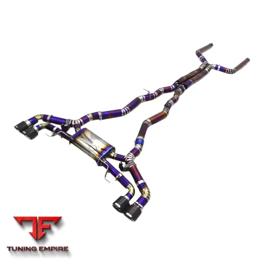 BMW X7 4.4TT CATBACK TITANIUM VALVE EXHAUST SYSTEM 2020-2023