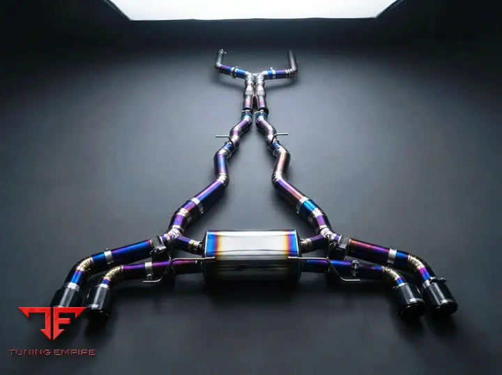 BMW X7 4.4 TT CATBACK TITANIUM VALVE EXHAUST SYSTEM 2020-2023