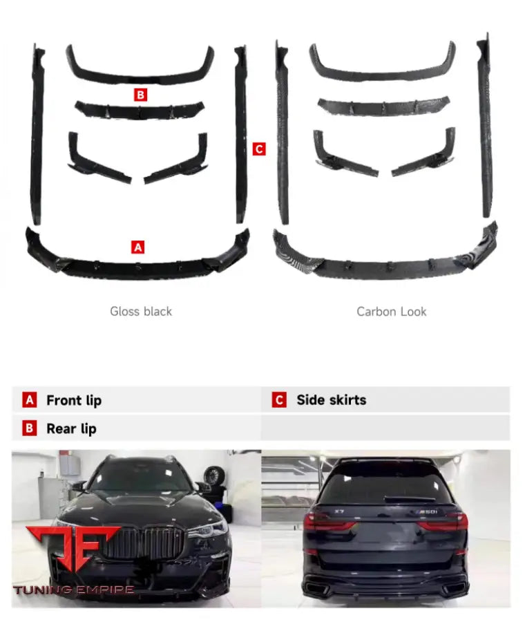 BMW X7 G07 BLACK KNIGHT AERO KIT 2020Y+