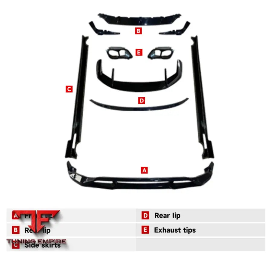 BMW X7 G07 LCI BLACK WARRIOR BODYKIT 2023Y+