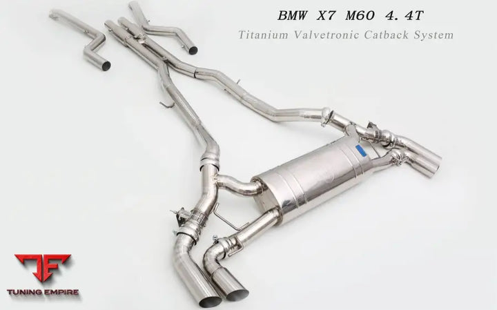 Bmw X7 M60 4.4T Titanium Valvetronic Exhaust System