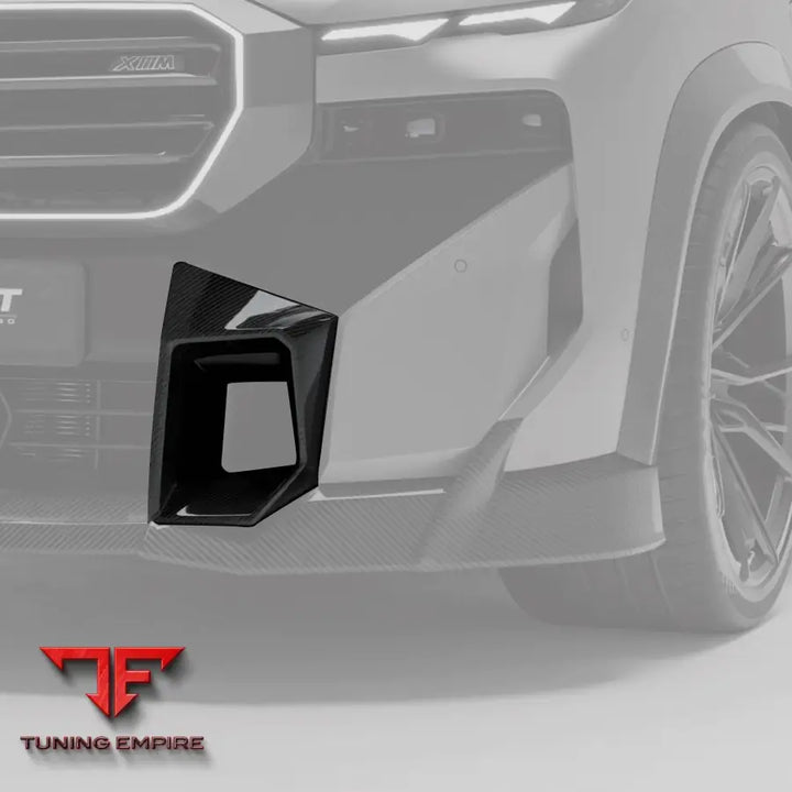 BMW XM G09 CARBON FIBER FRONT BUMPER VENT TRIMS