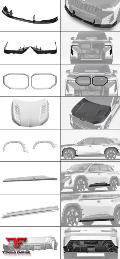 BMW XM G09 CARBON FIBER KIT
