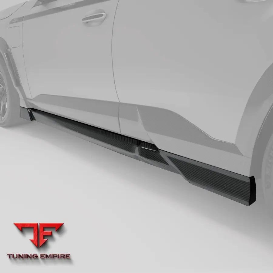 BMW XM G09 CARBON FIBER SIDE SKIRTS