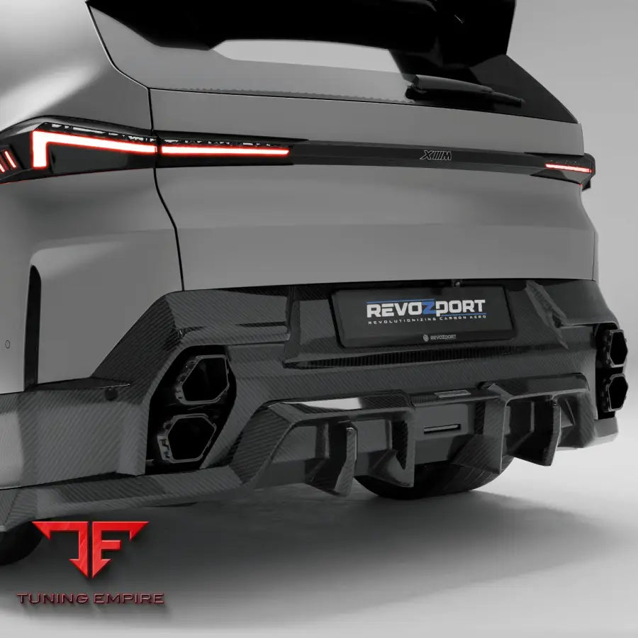 BMW XM G09 CARBON FIBER TAILGATE TRIM PANEL
