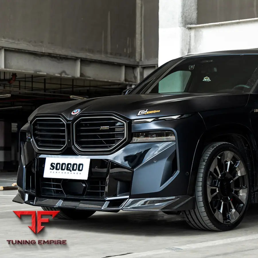 BMW XM G09 FRONT LIP IN PREPREG CARBON FIBRE - Carbon Fibre Parts