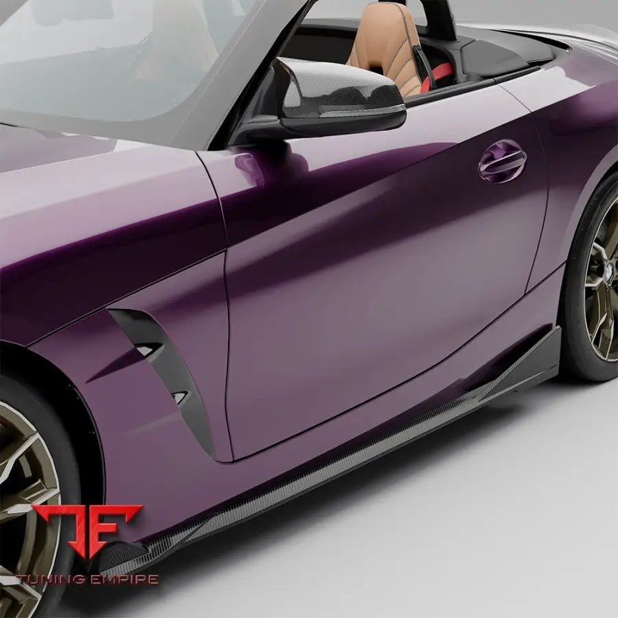 BMW Z4 G29 SIDE SKIRT IN PREPREG CARBON FIBRE - Carbon Fibre Parts