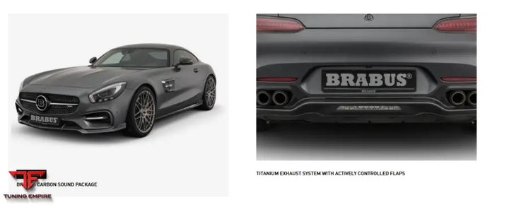 BRABUS MERCEDES GT-CLASS C190 BASIC CAR UNTIL MODEL YEAR 2016