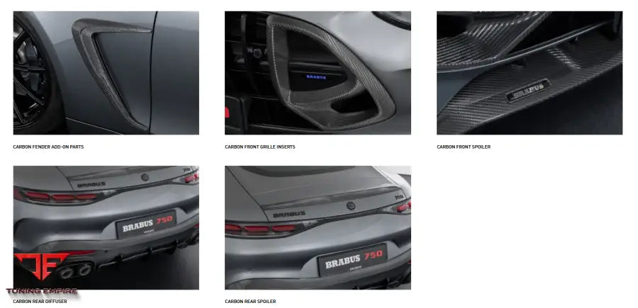 BRABUS MERCEDES GT-CLASS C192 AMG GT63