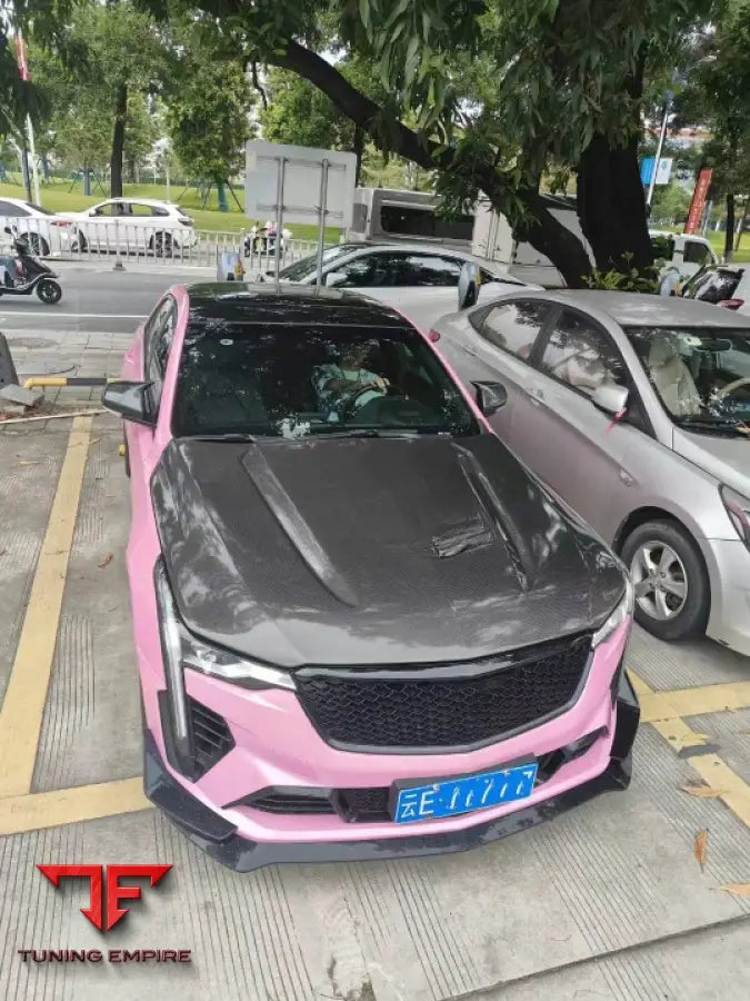 CADILLAC CT4 2020 + CARBON FIBER HOOD