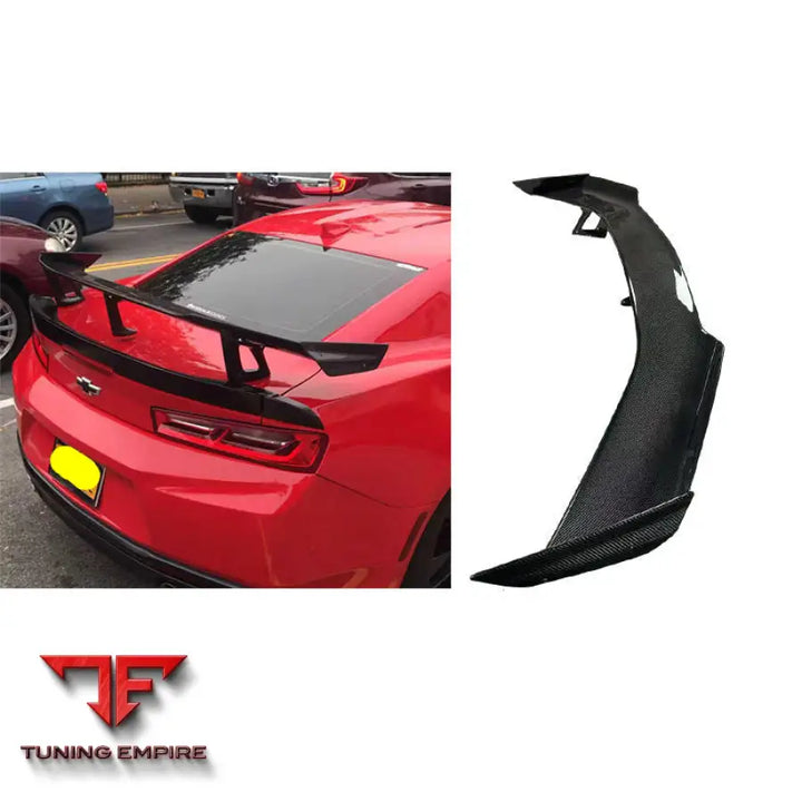 CHEVROLET CAMARO 6TH GEN CARBON FIBER SPOILER REAR WING 2016-2018Y