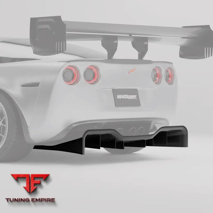 CHEVROLET CORVETTE C6 CARBON FIBER REAR DIFFUSER