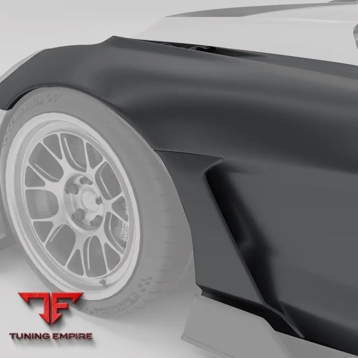 CHEVROLET CORVETTE C6 CARBON FIBER SIDE FENDERS