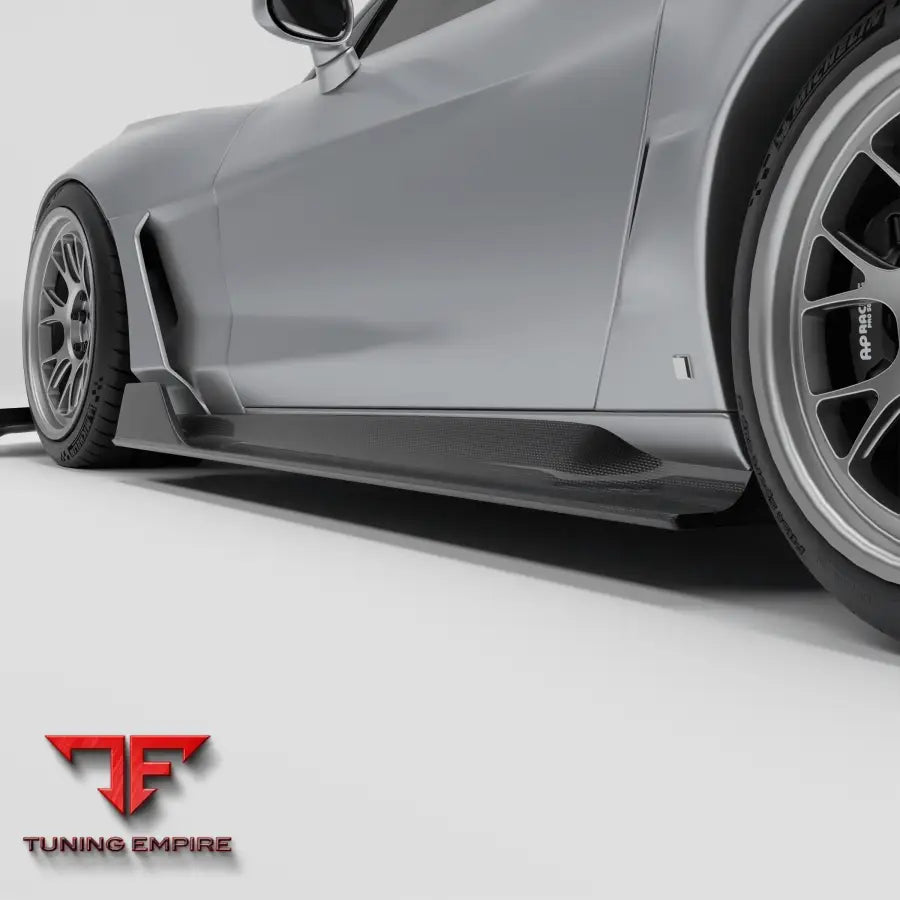CHEVROLET CORVETTE C6 CARBON FIBER SIDE SKIRTS