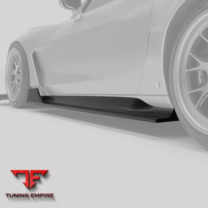 CHEVROLET CORVETTE C6 CARBON FIBER SIDE SKIRTS