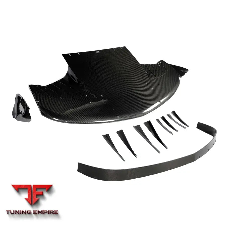 CHEVROLET CORVETTE C6 CARBON FIBER SPLITTER & AIR DAM