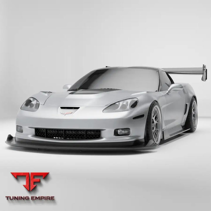 CHEVROLET CORVETTE C6 CARBON FIBER SPLITTER & AIR DAM