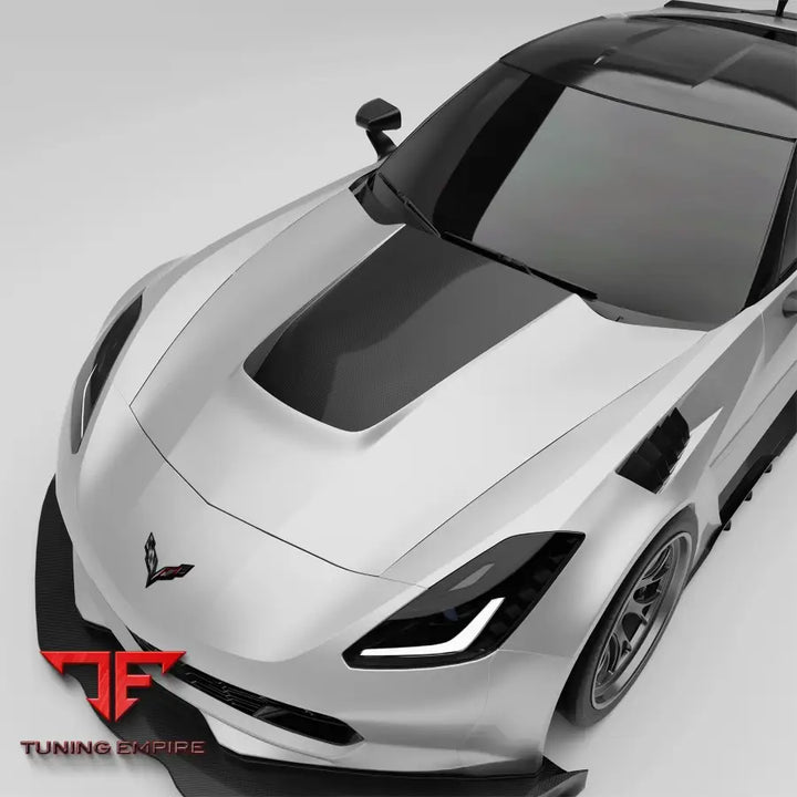 CHEVROLET CORVETTE C7 CARBON FIBER HOOD