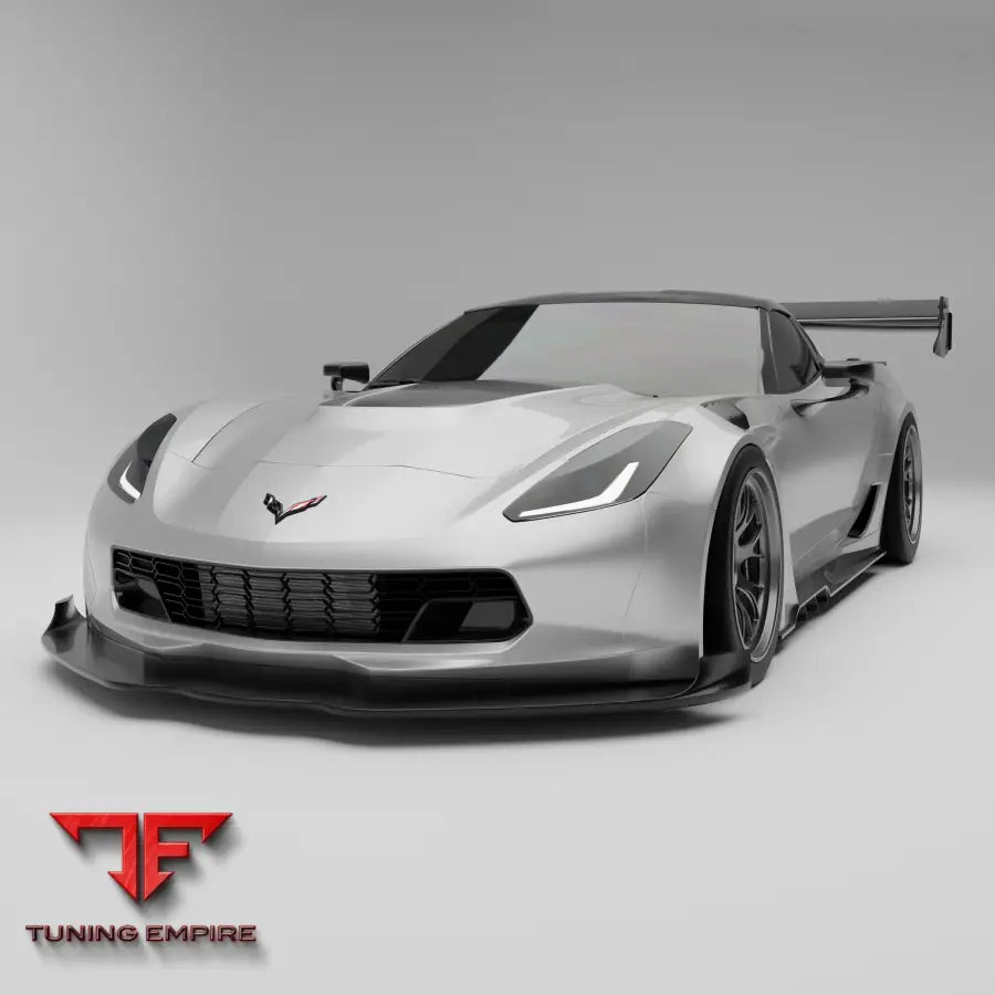 CHEVROLET CORVETTE C7 CARBON FIBER MID-SPLITTER