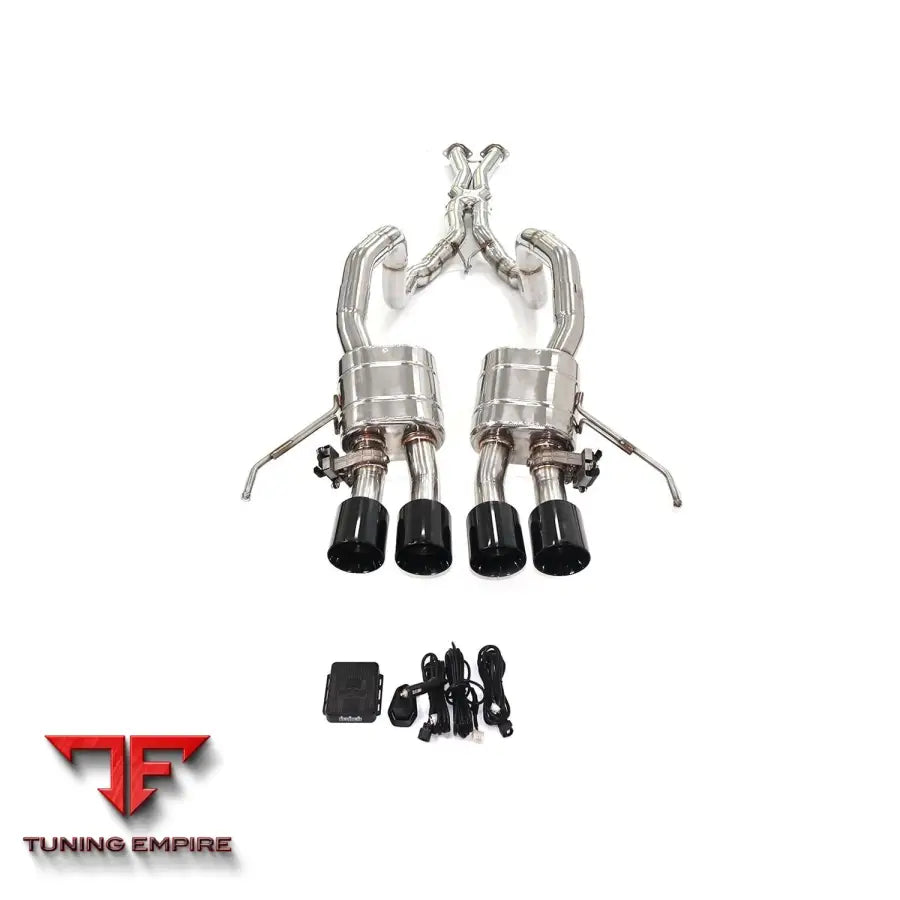 CHEVROLET CORVETTE C7 STAINLESS STEEL CATBACK RAZOR EXHAUST WITH MUFFLER VALVE