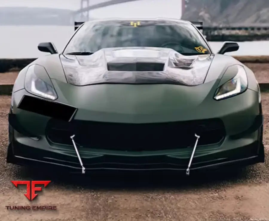 CHEVROLET CORVETTE C7 Z06 CARBON FIBER ENGINE COVER HOOD