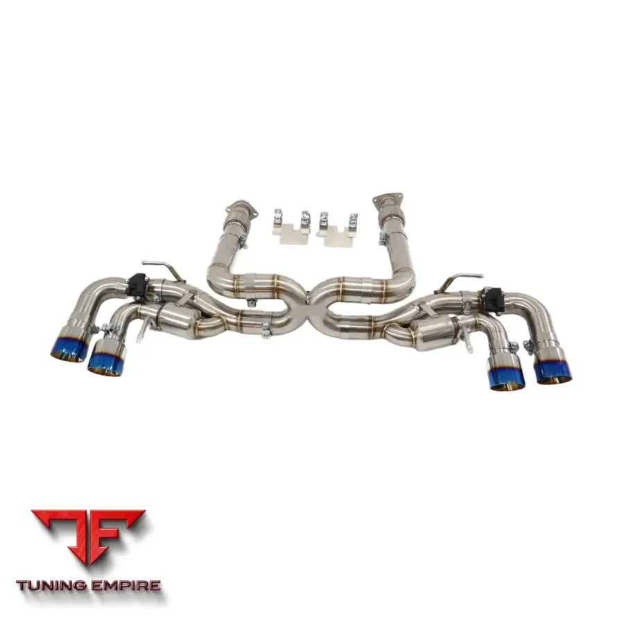CHEVROLET CORVETTE C8 6.2L STAINLESS STEEL CATBACK RAZOR EXHAUST