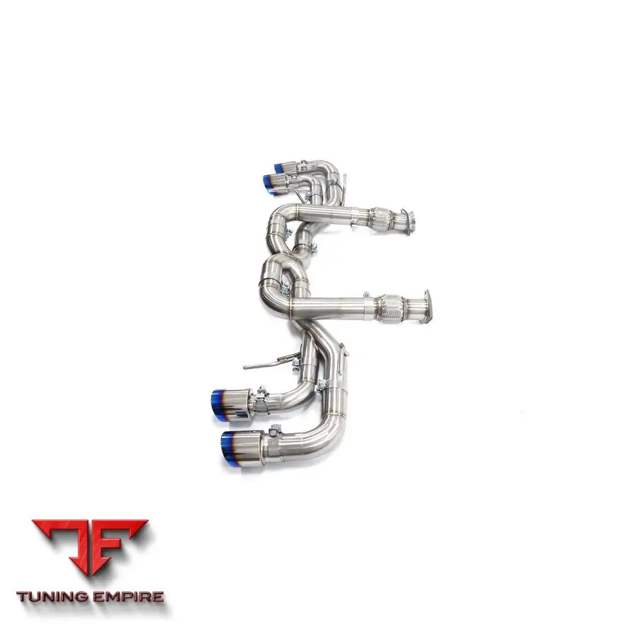 CHEVROLET CORVETTE C8 6.2L STAINLESS STEEL CATBACK RAZOR EXHAUST WITHOUT VALVE