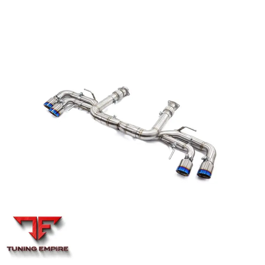 CHEVROLET CORVETTE C8 6.2L STAINLESS STEEL CATBACK RAZOR EXHAUST WITHOUT VALVE