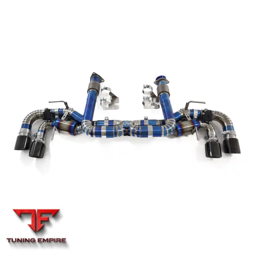CHEVROLET CORVETTE C8 6.2L V8 TITANIUM CATBACK RAZOR EXHAUST WITH MUFFLER VALVE