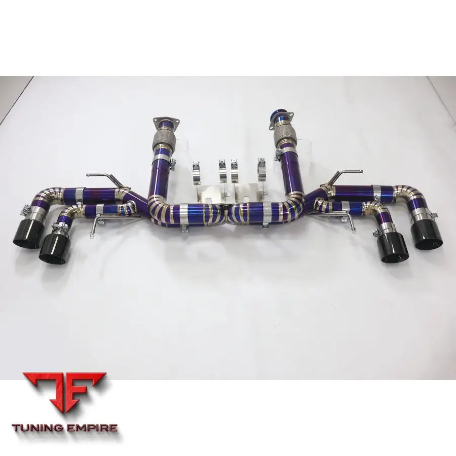 CHEVROLET CORVETTE C8 6.2L V8 TITANIUM CATBACK RAZOR EXHAUST WITHOUT VALVE