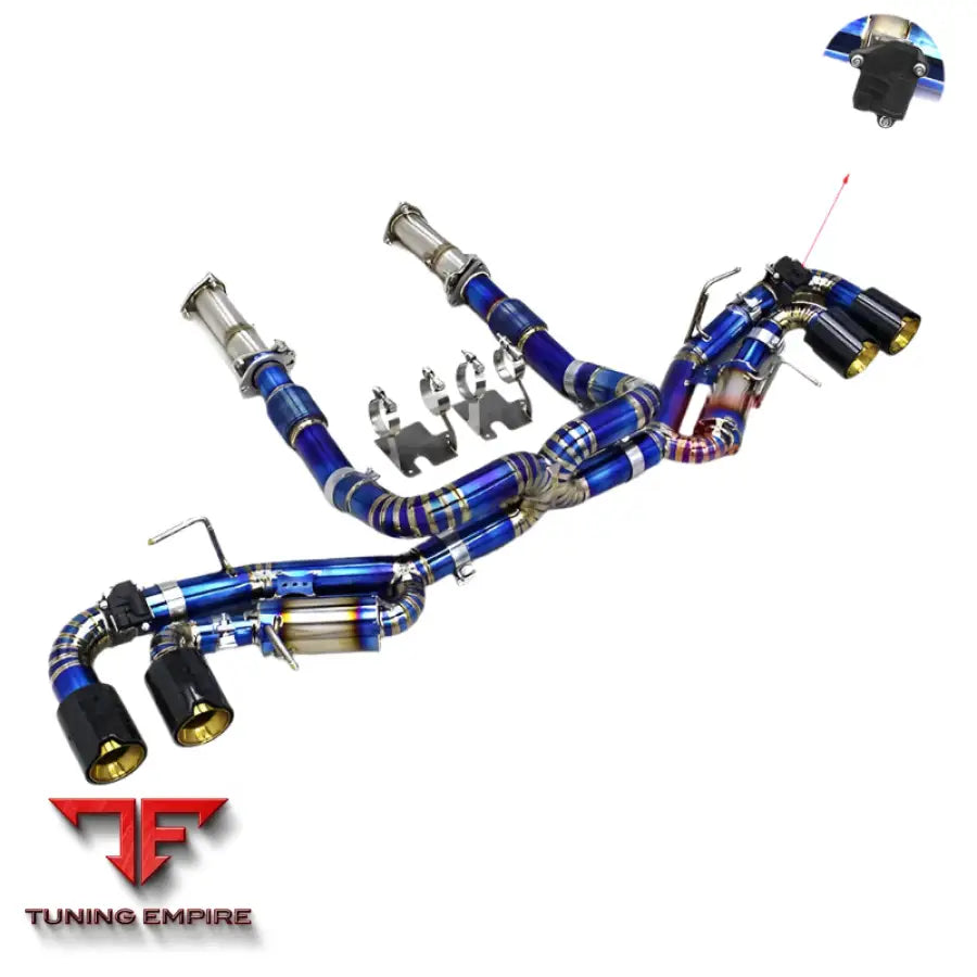 CHEVROLET CORVETTE C8 DOWNPIPE FULL EXHAUST SYSTEM 2019-2023
