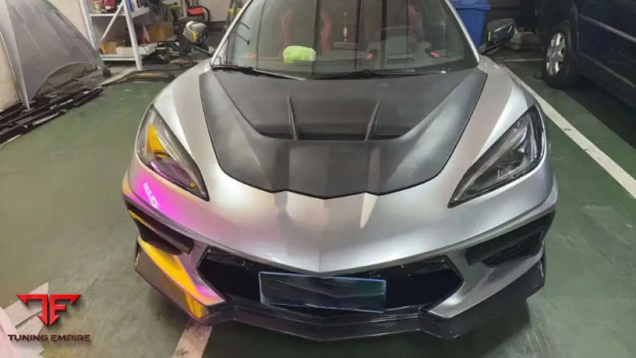 CHEVROLET CORVETTE C8 STINGRAY 2019 + HOOD