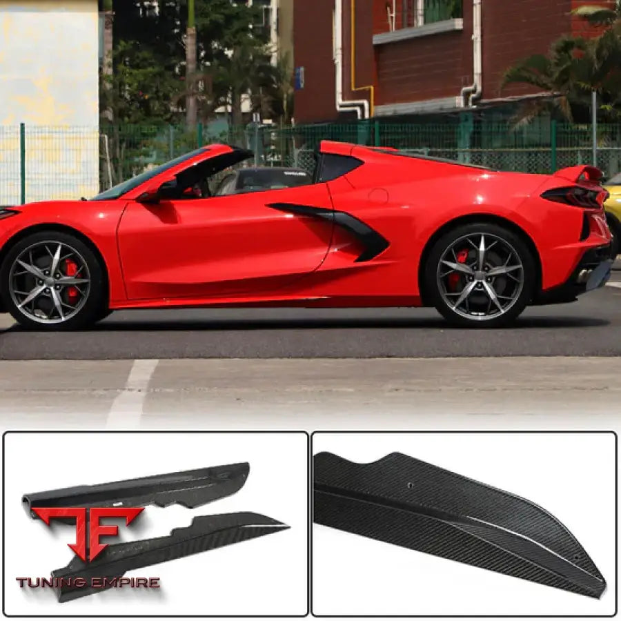 CHEVROLET CORVETTE C8 STINGRAY CARBON FIBER PARTS