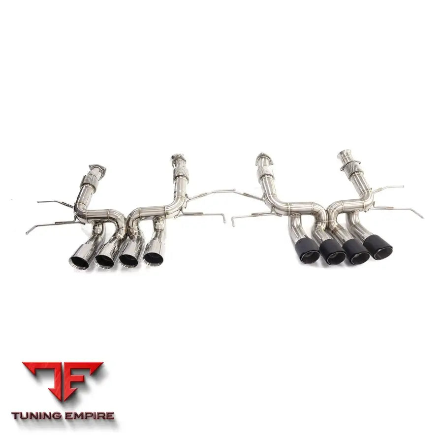 CHEVROLET CORVETTE C8 Z06 STAINLESS STEEL 2 SET CATBACK RAZOR EXHAUST WITHOUT VALVE