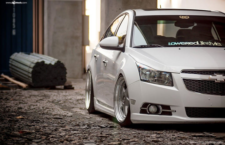 CHEVROLET CRUZE on custom forged wheels