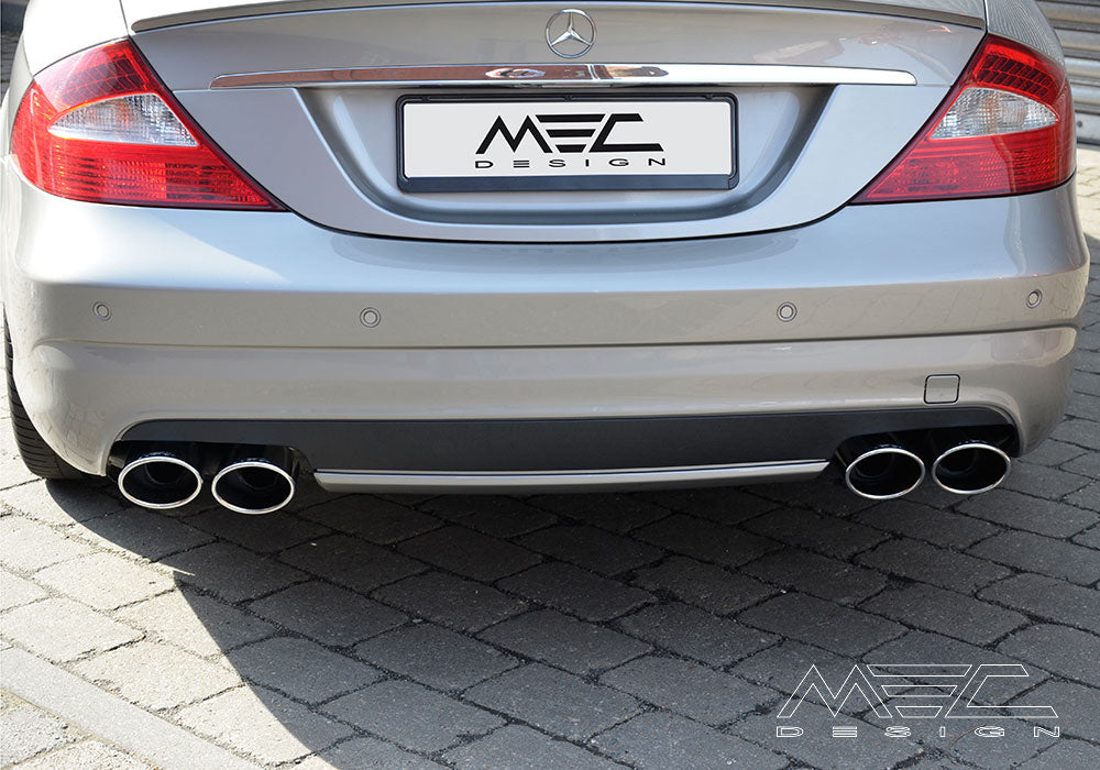 MEC Design sports rear muffler for W219 CLS320CDI, CLS350, CLS500