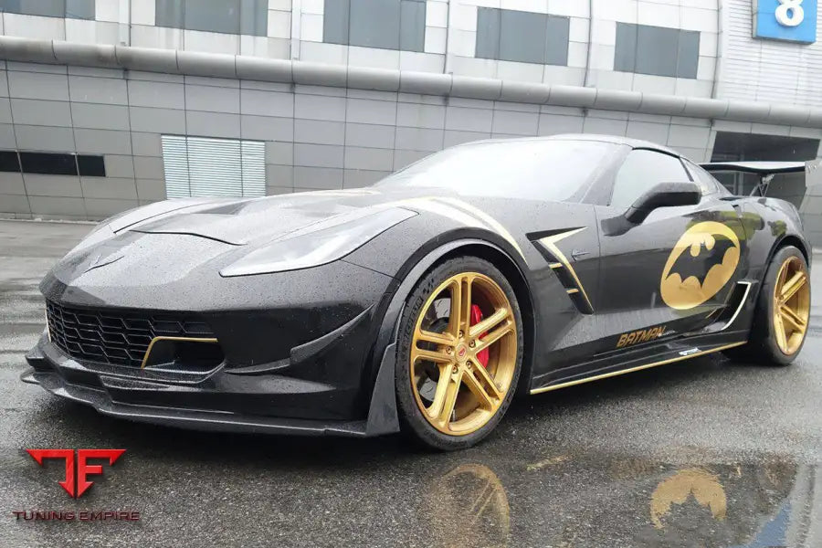 CORVETTE C7 PD STYLE WIDE BODY REAR FLARES AND SIDE SKIRTS BSD