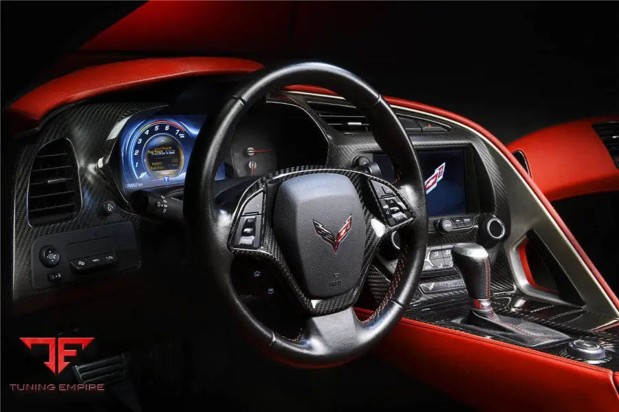 CORVETTE C7 Z06 GRANDSPORT DRY CARBON FIBER DASH BOARD (LEFT AND RIGHT) BSD