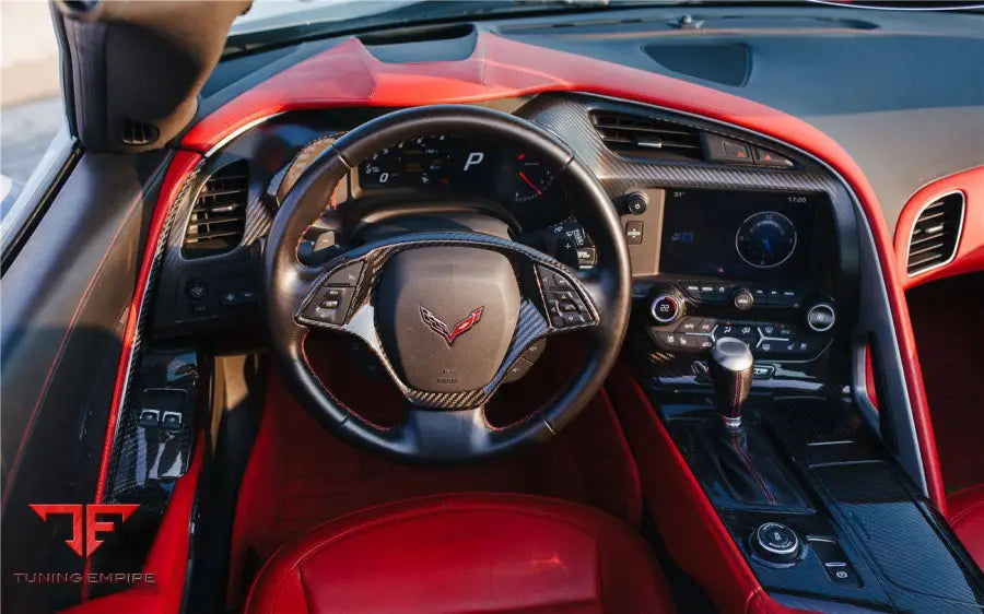 CORVETTE C7 Z06 GRANDSPORT DRY CARBON FIBER DASH BOARD (LEFT AND RIGHT) BSD