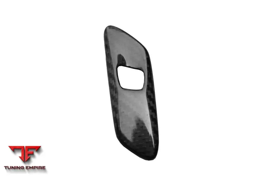 CORVETTE C7 Z06 GRANDSPORT DRY CARBON FIBER INTERIOR DOOR HANDLE MOLDING COVER TRIMS BSD